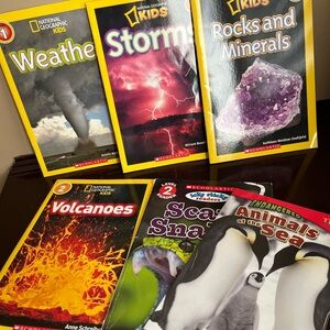 National Geographic Kids Science Book Lot - Y